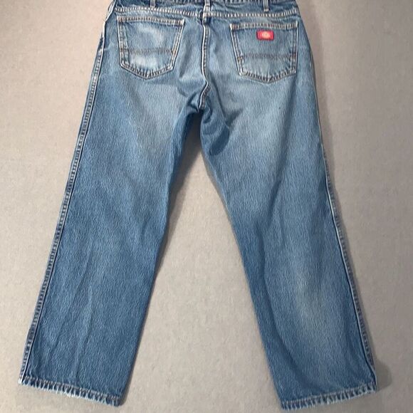 Vintage 90’s Dickies Lightwash Regular Fit Jeans Men’s 38X29 - Picture 9 of 15